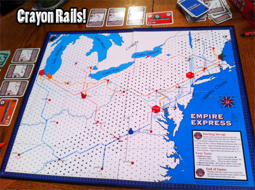 Empire Builder Train Game