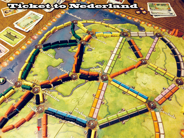 kas Onregelmatigheden Gevoelig Review of Ticket to Ride Map Collection 4: Nederland - RPGnet RPG Game Index