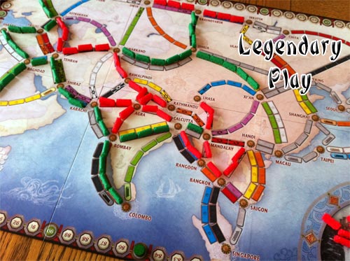 Review of Ticket to Ride Map Collection 1: Asia - RPGnet RPG Game